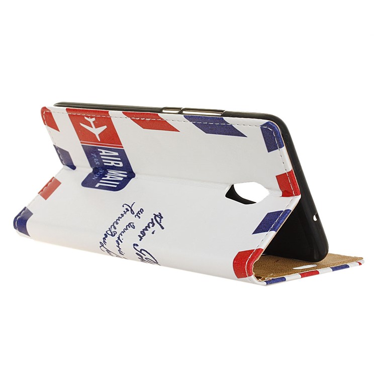 For Alcatel U5 (4G Version) Pattern Printing Wallet Leather Foldable Casing Accessory - Airmail-4