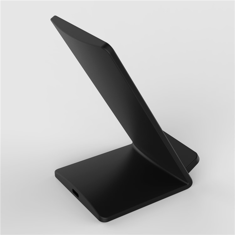 M520 9V Dual Coil Qi Wireless Charging Stand with LED Light for Samsung Galaxy S7 / S7 Edge Etc - Black-10
