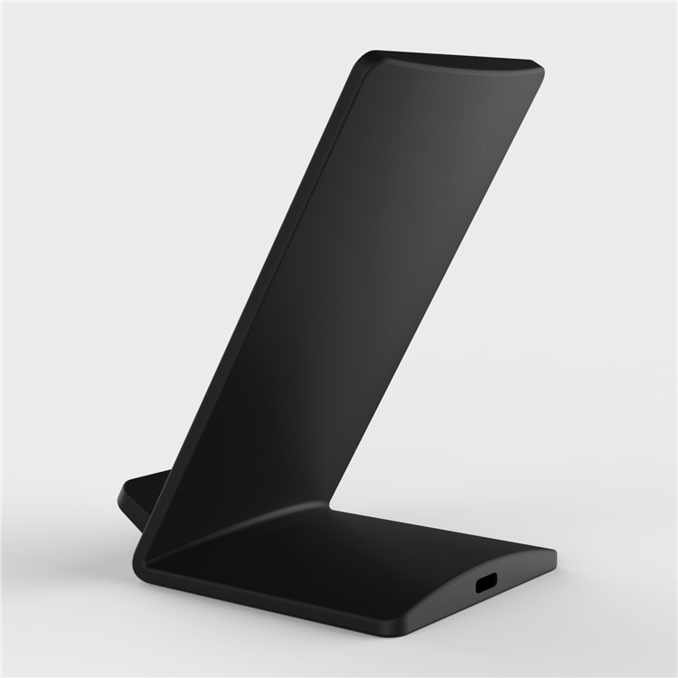 M520 9V Dual Coil Qi Wireless Charging Stand with LED Light for Samsung Galaxy S7 / S7 Edge Etc - Black-9