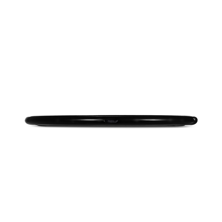 ICARER NW180F Genuine Leather Coated Plastic QI Wireless Charger Support Fast Charge for Samsung Galaxy S7 - Black-4