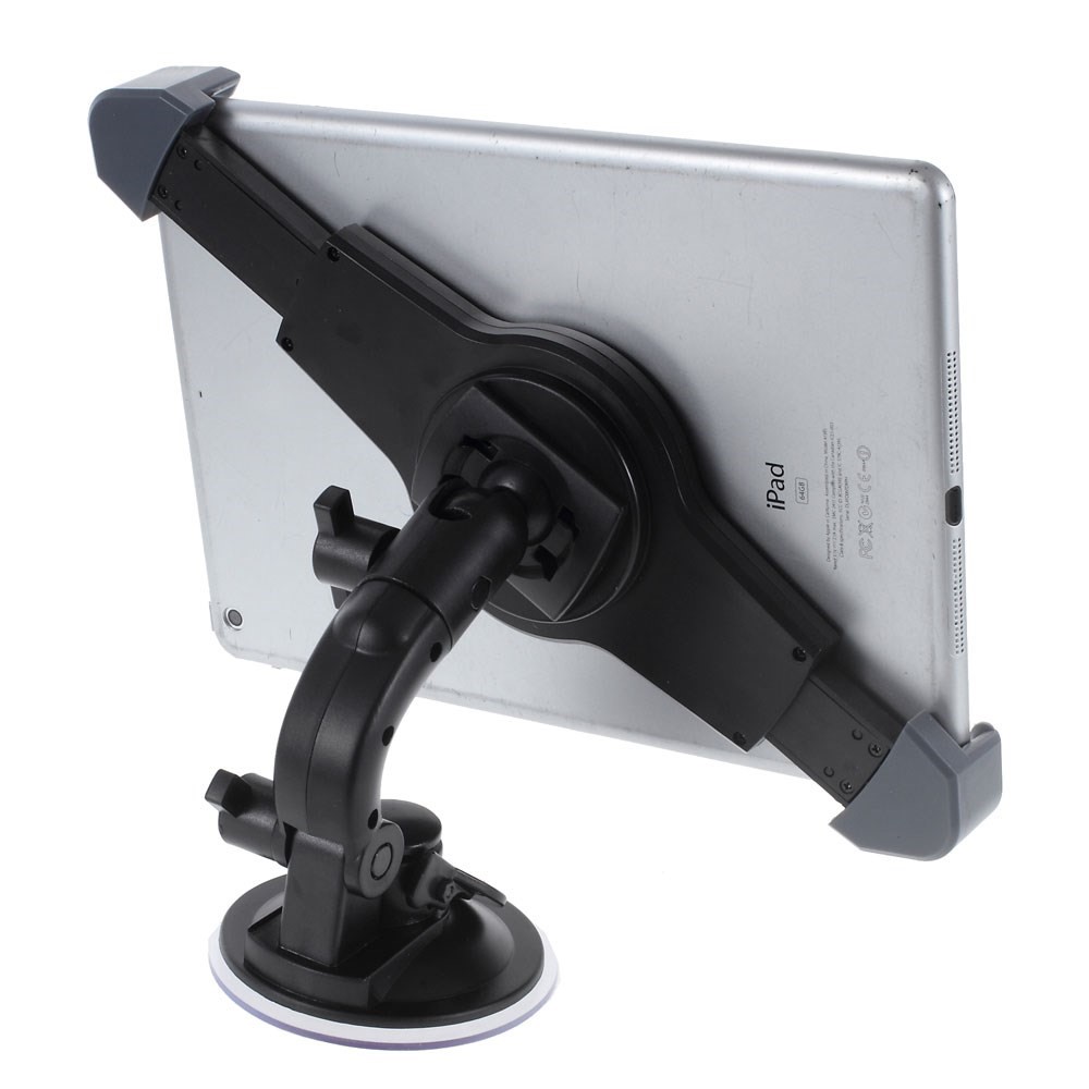 Universal 360 Rotation Suction Cup Car Mount Holder for iPad Samsung ASUS Tabs XWJ0868A, Width: 18-30cm-2