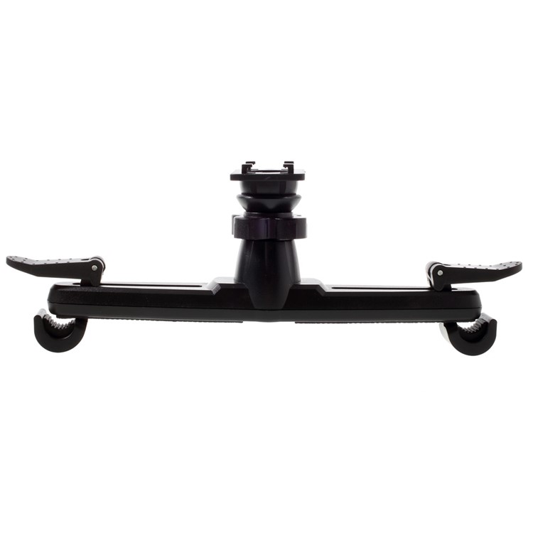 Retractable Car Headrest Mount for Tablet PCs (Length Range: 187-270mm)-2