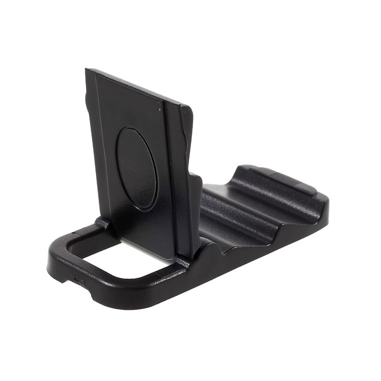 Folding Mini Desk Table Adjustable Stand Holder for iPhone Samsung Sony HTC Smartphone - Black-4