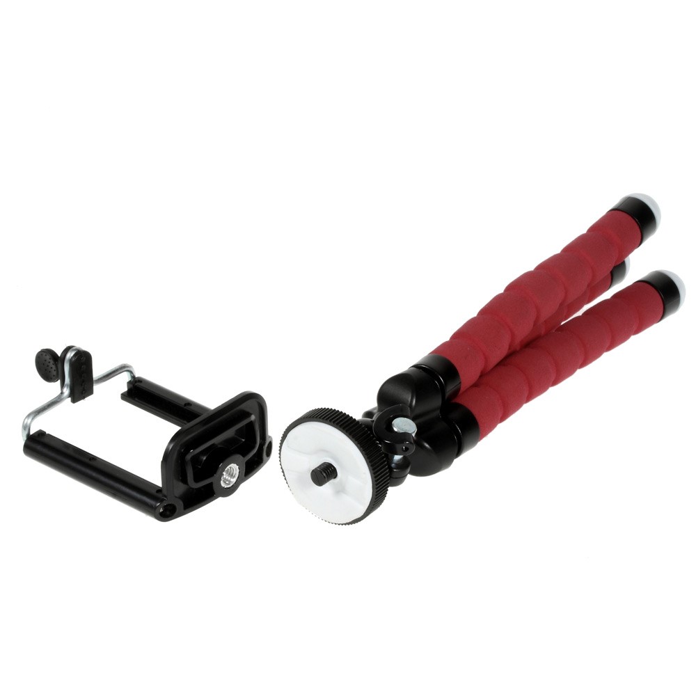 polvo-como faixa de fixação de montagem de telefone celular: 5.5-8.5CM - vermelho-5