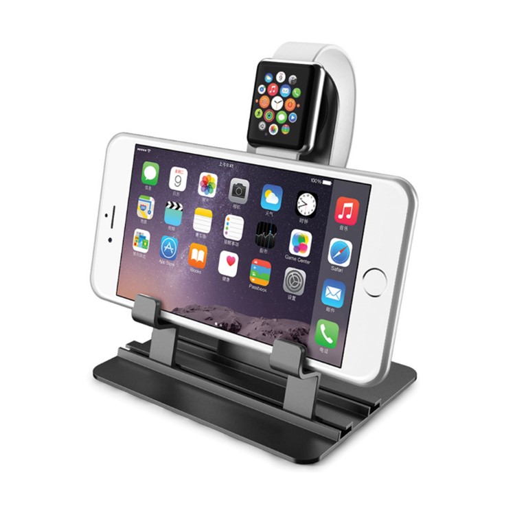 Multifunktionale Desktop-Ladestation Halterung für Apple Watch ... Multifunktionale Desktop-Ladestation Halterung für Apple Watch ...