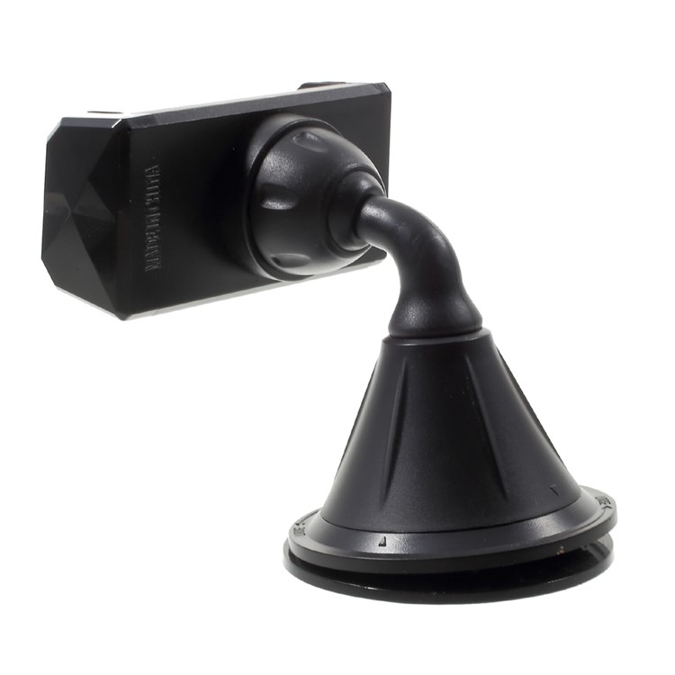 C18-A Suction Cup Car Dashboard Mount Rotating Phone Holder for iPhone Samsung - Black-6