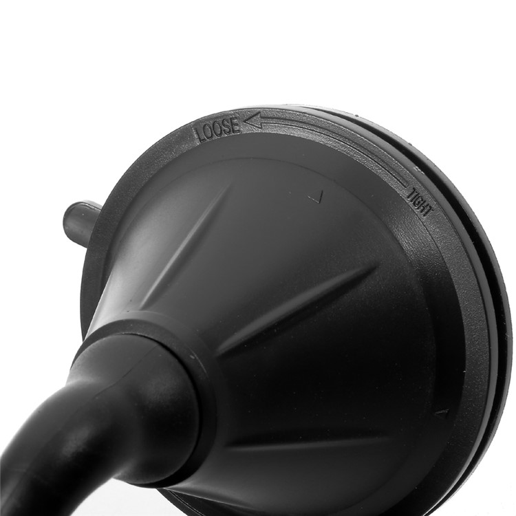 C18-A Suction Cup Car Dashboard Mount Rotating Phone Holder for iPhone Samsung - Black-9