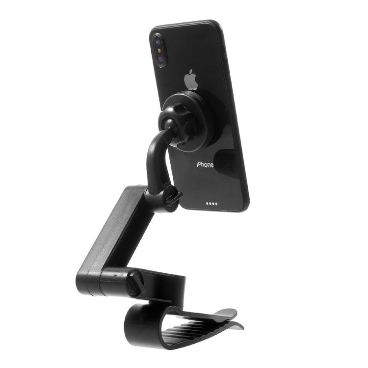 Adjustable Arm Clip Base Universal Magnetic Car Mount Desktop Stand for iPhone 8 / Samsung Galaxy Note 8 Etc-3