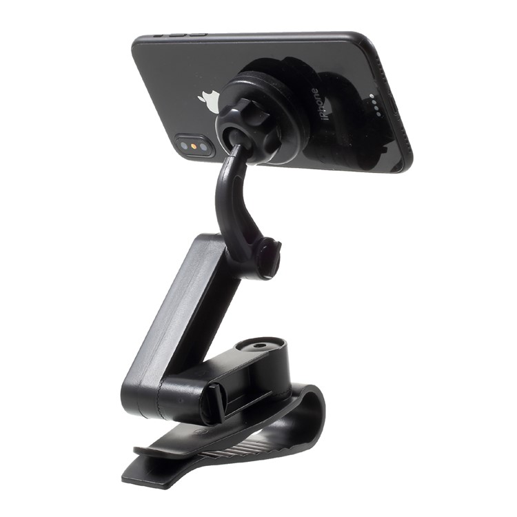 Adjustable Arm Clip Base Universal Magnetic Car Mount Desktop Stand for iPhone 8 / Samsung Galaxy Note 8 Etc-5