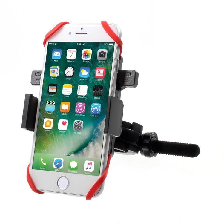 X38-X31 Universal Bicycle Handlebar Rotary Phone Holder Mount, Clamp Width: 55-85mm-2