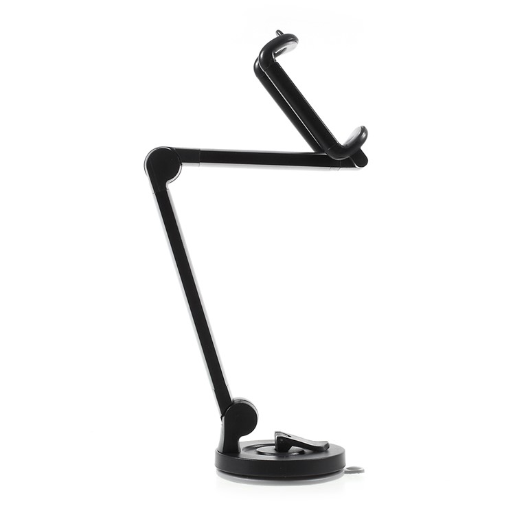 Suction Cup Folding Desktop Phone Holder Car Mount for iPhone 7, Clamp Width: 5.5-8.5cm - Black-5