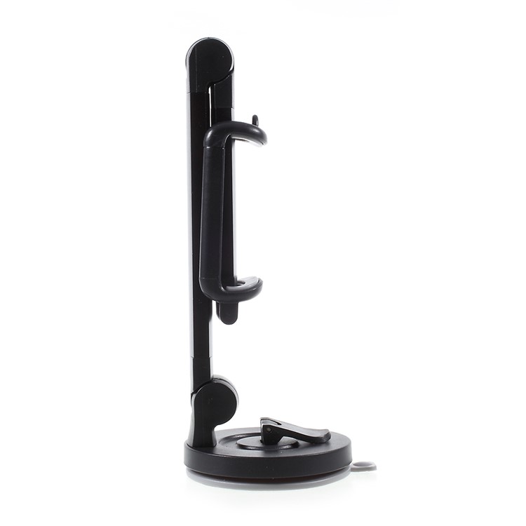 Suction Cup Folding Desktop Phone Holder Car Mount for iPhone 7, Clamp Width: 5.5-8.5cm - Black-6