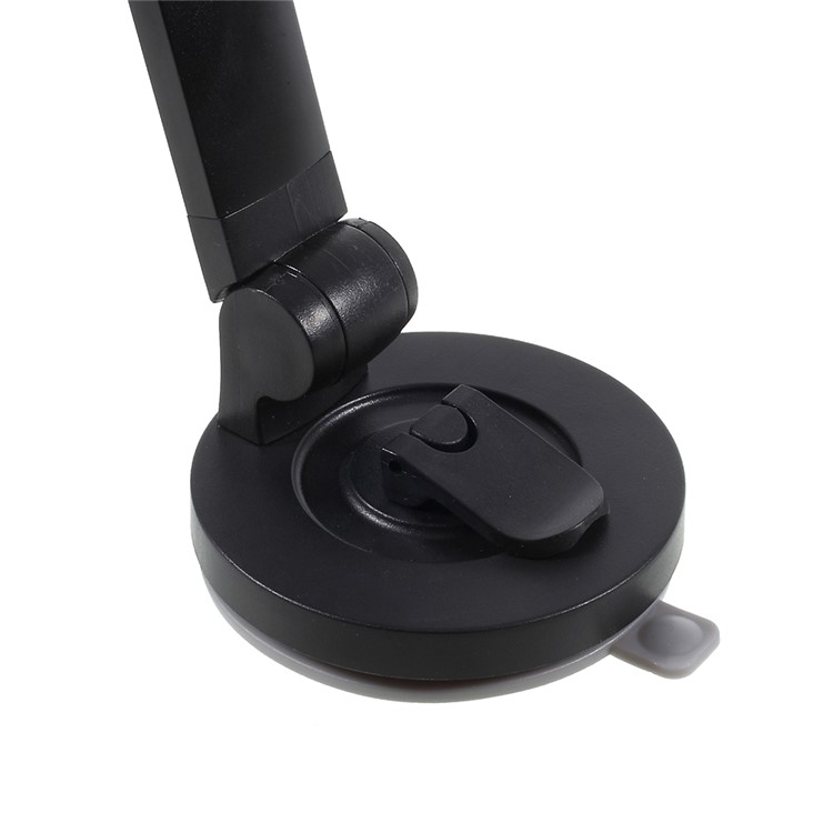 Suction Cup Folding Desktop Phone Holder Car Mount for iPhone 7, Clamp Width: 5.5-8.5cm - Black-9