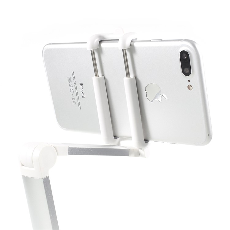 Foldable Suction Cup Car / Desktop Phone Holder Mount for iPhone 7, Clamp Width: 5.5-8.5cm - Silver Color-7