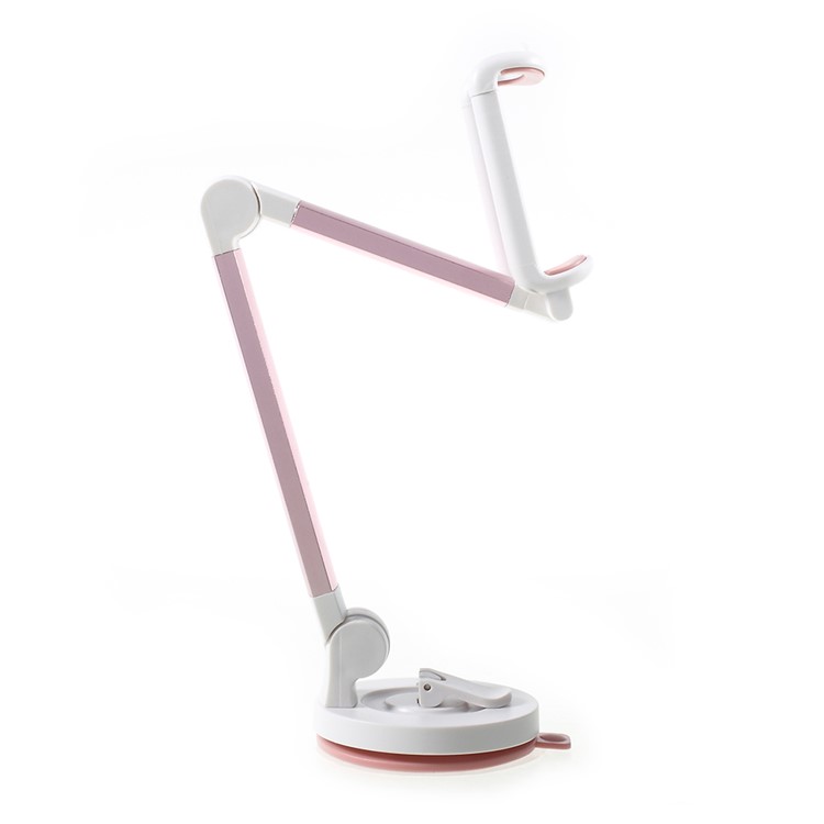 Suction Cup Folding Car / Table Stand Smartphone Bracket for iPhone 7, Clamp Width: 5.5-8.5cm - Rose Gold Color-4
