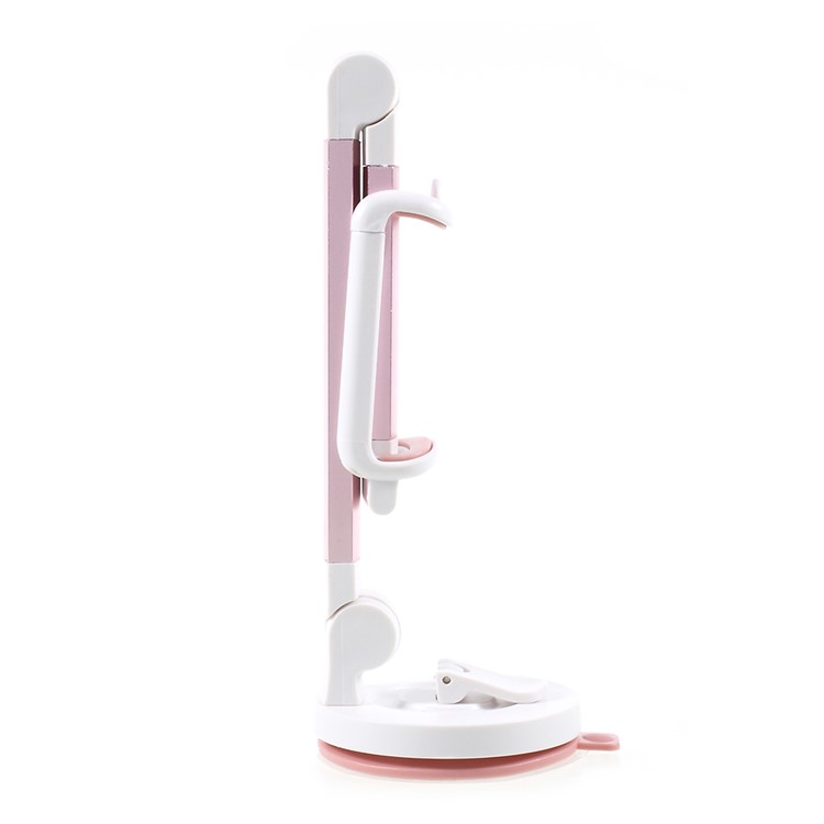 Suction Cup Folding Car / Table Stand Smartphone Bracket for iPhone 7, Clamp Width: 5.5-8.5cm - Rose Gold Color-6