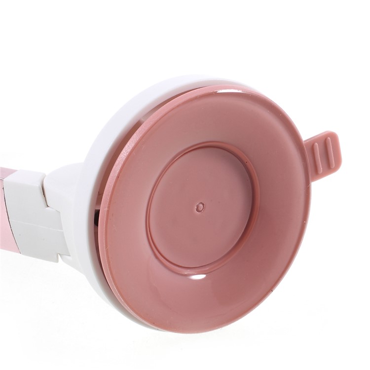 Suction Cup Folding Car / Table Stand Smartphone Bracket for iPhone 7, Clamp Width: 5.5-8.5cm - Rose Gold Color-8
