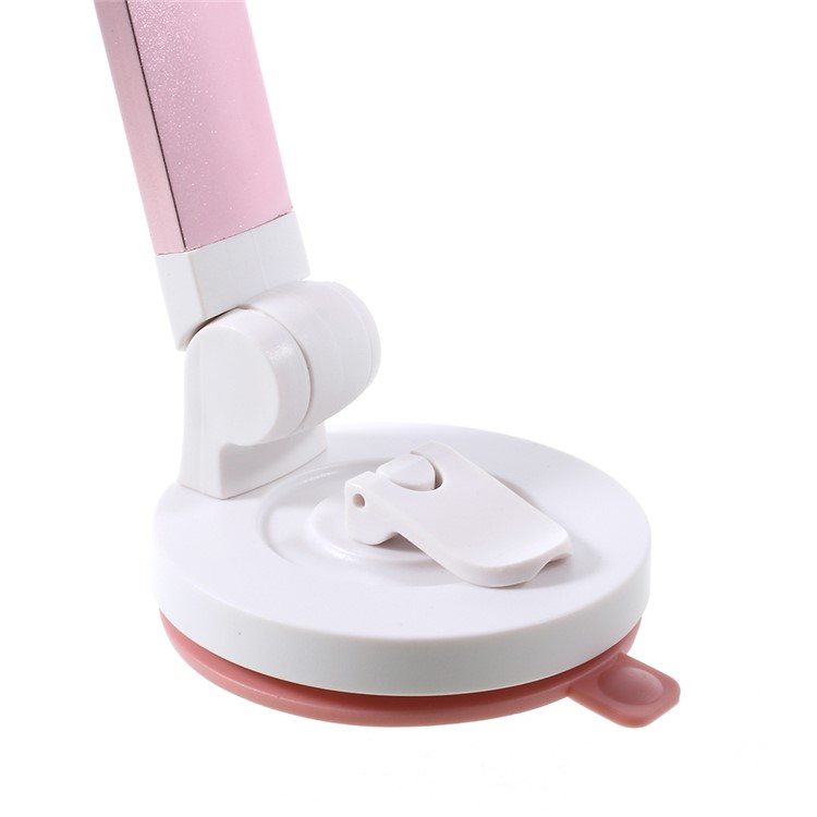 Suction Cup Folding Car / Table Stand Smartphone Bracket for iPhone 7, Clamp Width: 5.5-8.5cm - Rose Gold Color-9