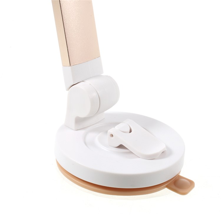 Foldable Suction Cup Car / Desktop Phone Bracket Stand for iPhone 7, Clamp Width: 5.5-8.5cm - Gold Color-8