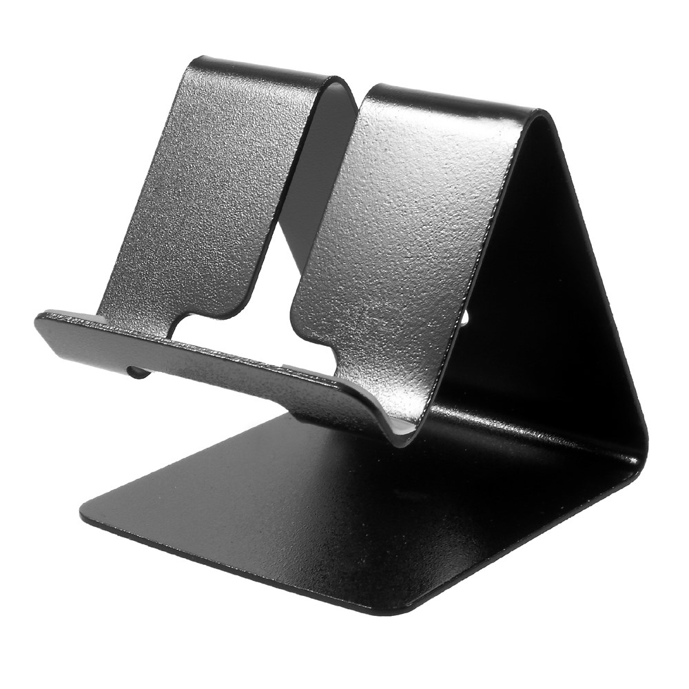 Suporte De Suporte De Mesa De Alumínio De Alumínio Universal Para Iphone Samsung Huawei - Preto-6