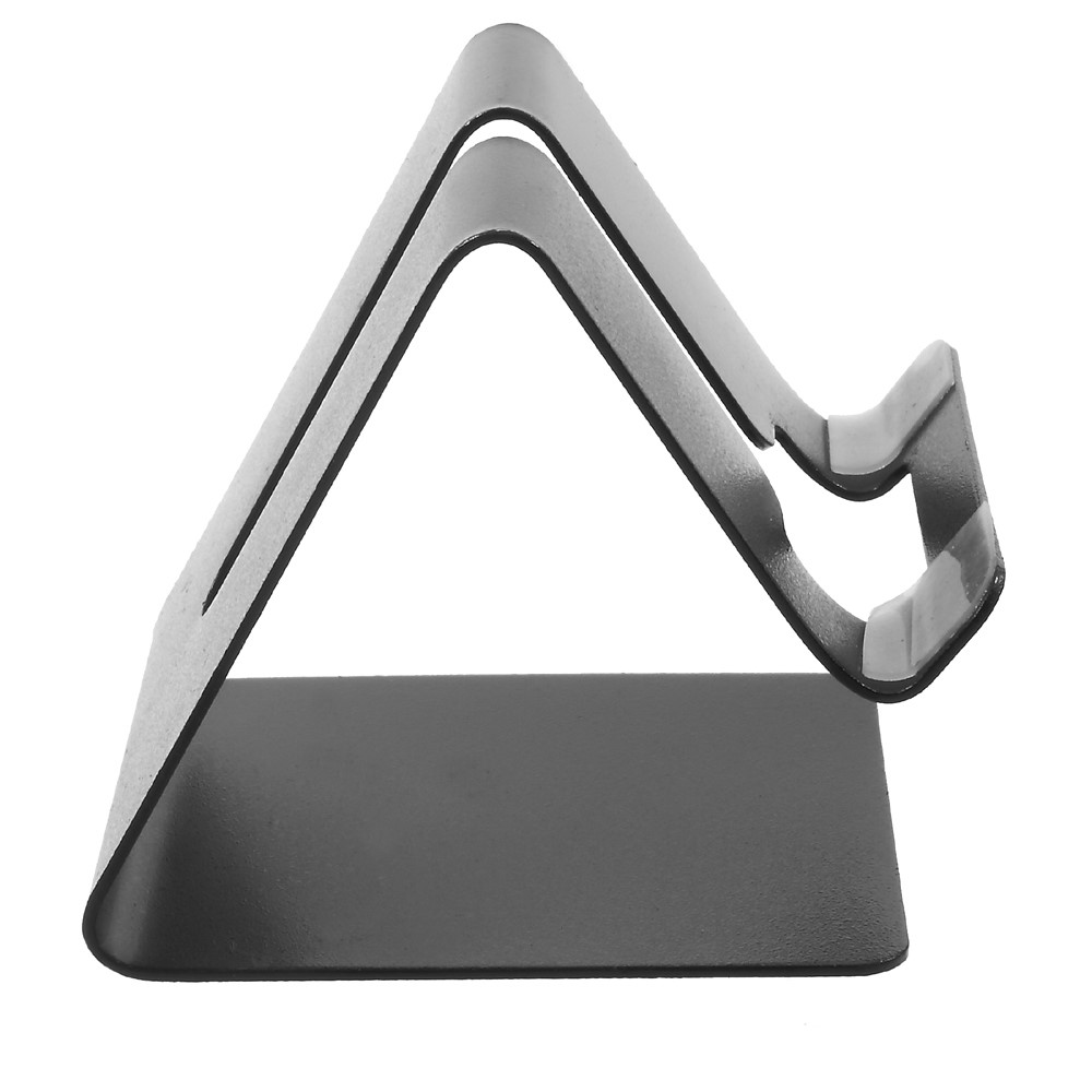 Suporte De Suporte De Mesa De Alumínio De Alumínio Universal Para Iphone Samsung Huawei - Preto-8