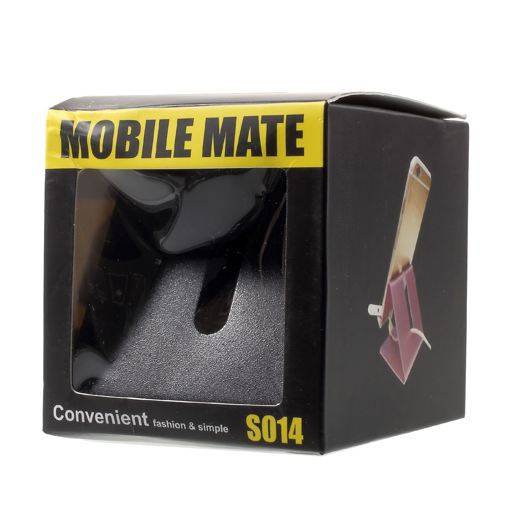 Suporte De Suporte De Mesa De Alumínio De Alumínio Universal Para Iphone Samsung Huawei - Preto-9