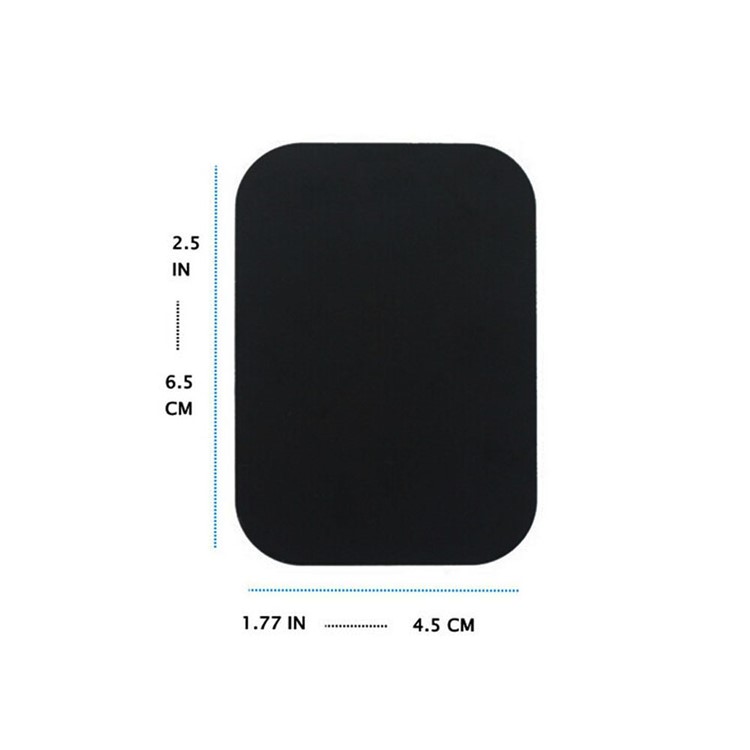 CS01 Universal Flat Stick-on Dashboard Magnetic Car Mount Holder for iPhone 8, Samsung Note 8 etc. - Black-12