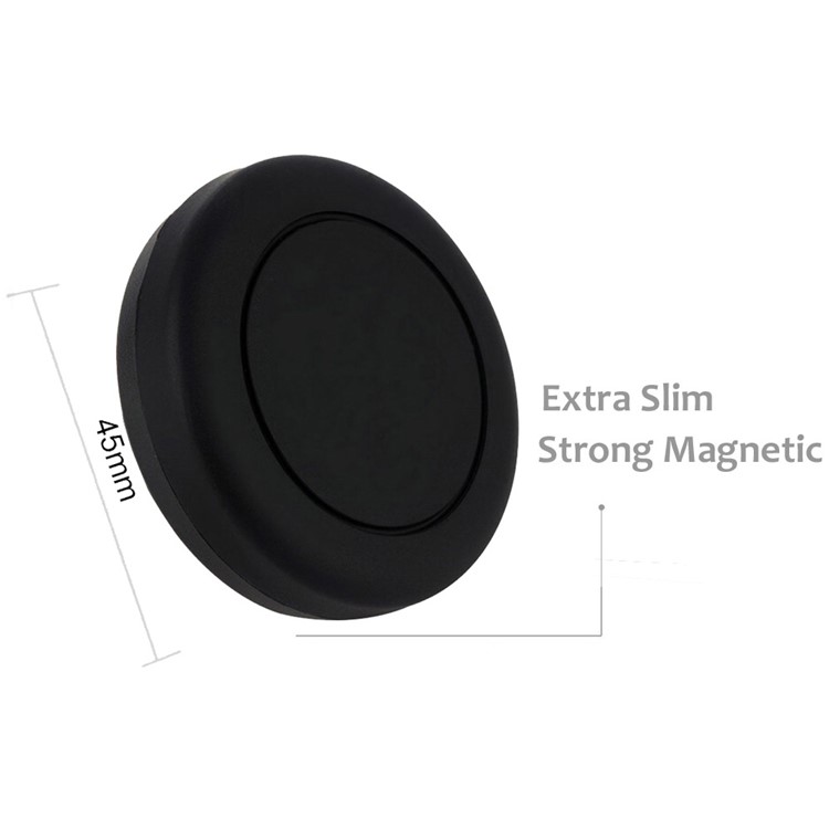 CS01 Universal Flat Stick-on Dashboard Magnetic Car Mount Holder for iPhone 8, Samsung Note 8 etc. - Black-13