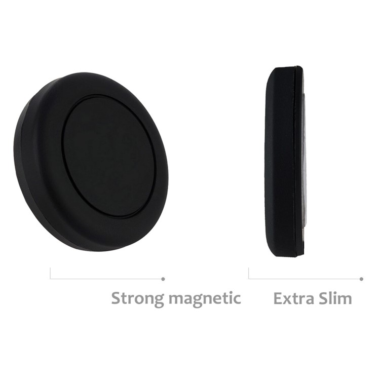 CS01 Universal Flat Stick-on Dashboard Magnetic Car Mount Holder for iPhone 8, Samsung Note 8 etc. - Black-15