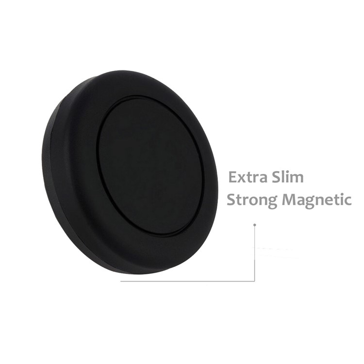 CS01 Universal Flat Stick-on Dashboard Magnetic Car Mount Holder for iPhone 8, Samsung Note 8 etc. - Black-2