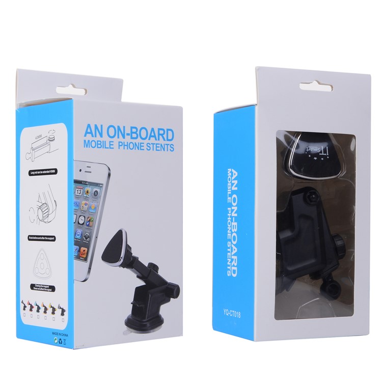 ITSMART Universal Car Magnetic Mount Holder for iPhone 7/Samsung Galaxy Note 8 - Black-4