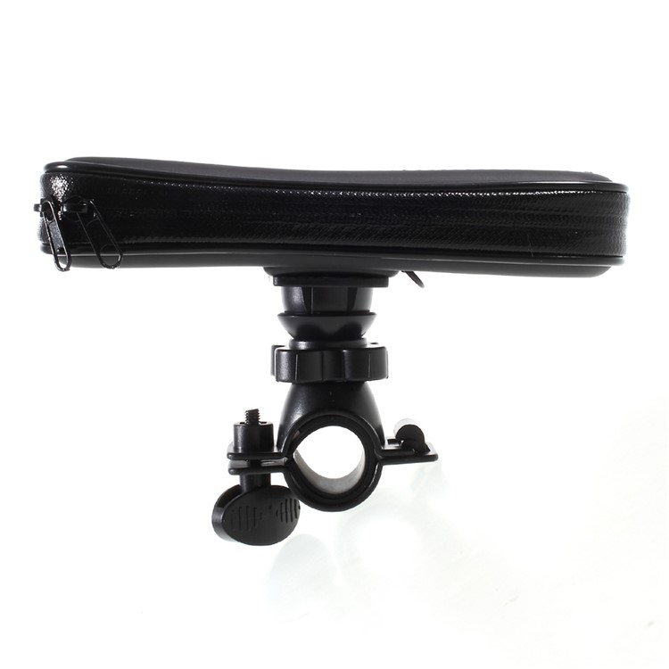 L Size Bicycle Handlebar Mount Daily Waterproof Case Holder for iPhone X / 8 / 7 Etc, Inner size: 150x85x25mm - Mount Style A-15