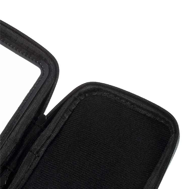L Size Bicycle Handlebar Mount Daily Waterproof Case Holder for iPhone X / 8 / 7 Etc, Inner size: 150x85x25mm - Mount Style A-5