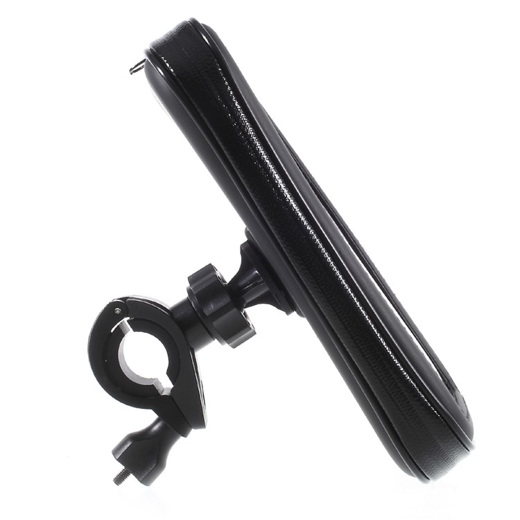 L Size Bicycle Handlebar Mount Holder Daily Waterproof Bag for iPhone X / 8 / 7 Etc, Inner size: 150x85x25mm - Mount Style B-14