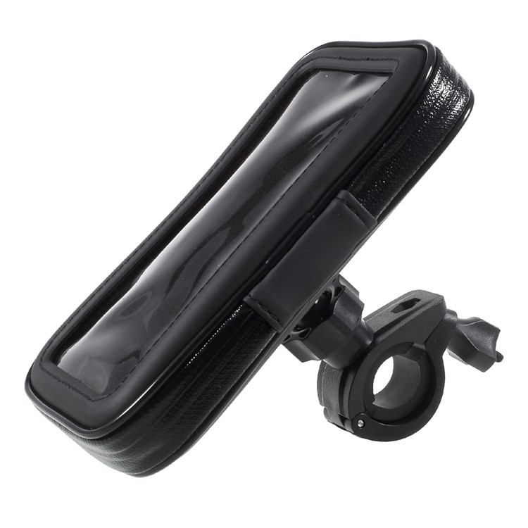 XL Size Bicycle Handlebar Mount Daily Waterproof Holder Case for iPhone 8 Plus / 7 Plus Etc, Inner size: 168x92x25mm - Mount Style B-10