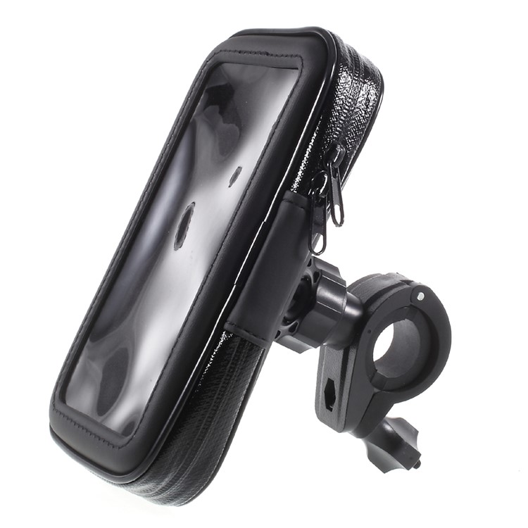 XL Size Bicycle Handlebar Mount Daily Waterproof Holder Case for iPhone 8 Plus / 7 Plus Etc, Inner size: 168x92x25mm - Mount Style B-15