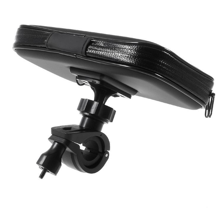 XL Size Bicycle Handlebar Mount Daily Waterproof Holder Case for iPhone 8 Plus / 7 Plus Etc, Inner size: 168x92x25mm - Mount Style B-7