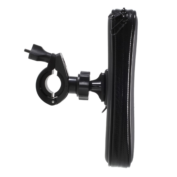 XL Size Bicycle Handlebar Mount Daily Waterproof Holder Case for iPhone 8 Plus / 7 Plus Etc, Inner size: 168x92x25mm - Mount Style B-8