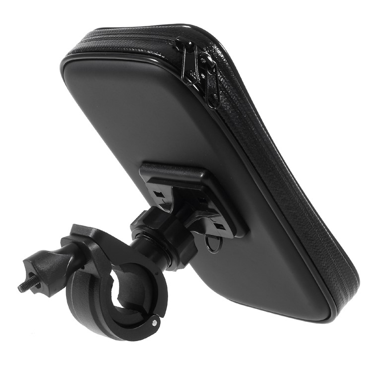XL Size Bicycle Handlebar Mount Daily Waterproof Holder Case for iPhone 8 Plus / 7 Plus Etc, Inner size: 168x92x25mm - Mount Style B-9