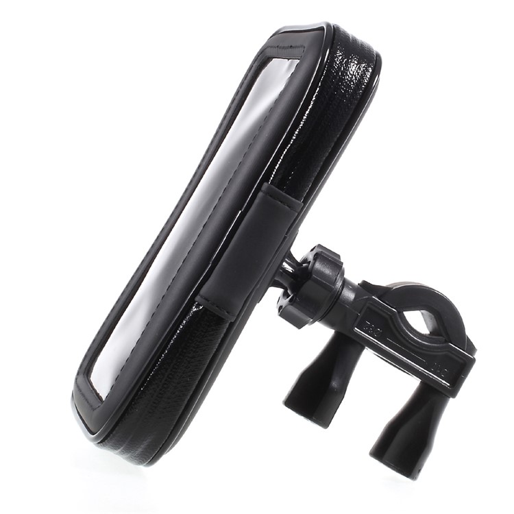 XL Size Bicycle Handlebar Mount Holder Daily Waterproof Cover for iPhone 8 Plus / 7 Plus Etc, Inner size: 168x92x25mm - Mount Style C-10