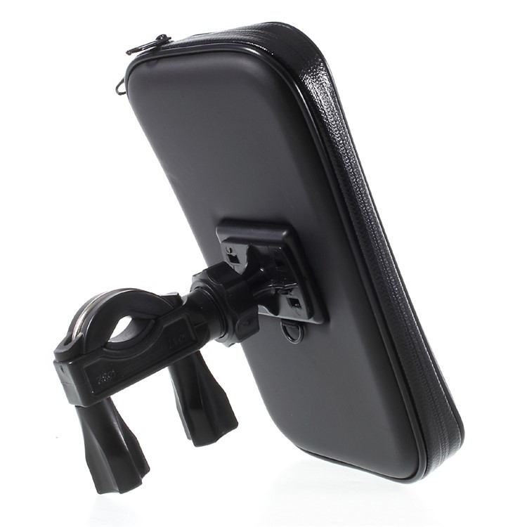 XL Size Bicycle Handlebar Mount Holder Daily Waterproof Cover for iPhone 8 Plus / 7 Plus Etc, Inner size: 168x92x25mm - Mount Style C-11