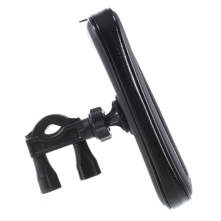 XL Size Bicycle Handlebar Mount Holder Daily Waterproof Cover for iPhone 8 Plus / 7 Plus Etc, Inner size: 168x92x25mm - Mount Style C-12