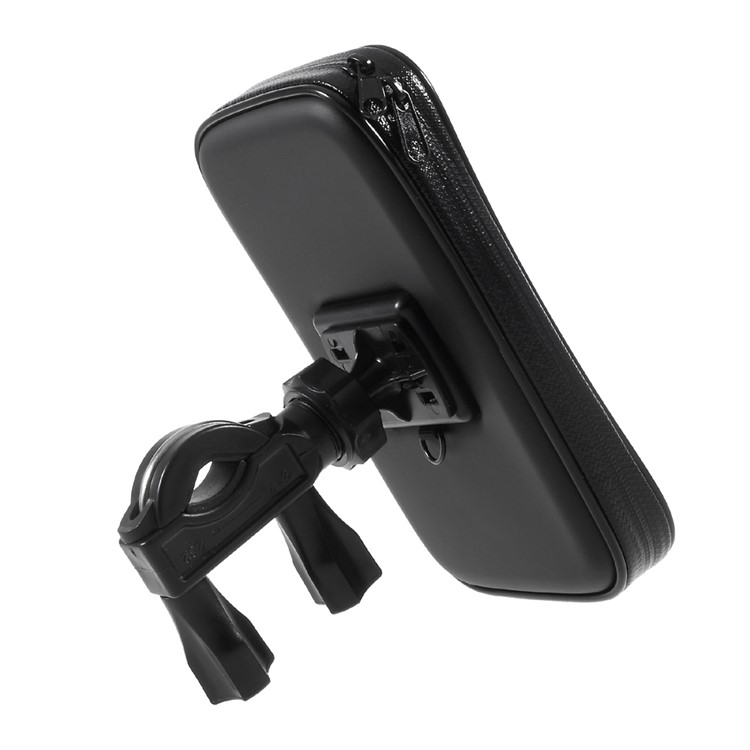 XL Size Bicycle Handlebar Mount Holder Daily Waterproof Cover for iPhone 8 Plus / 7 Plus Etc, Inner size: 168x92x25mm - Mount Style C-8