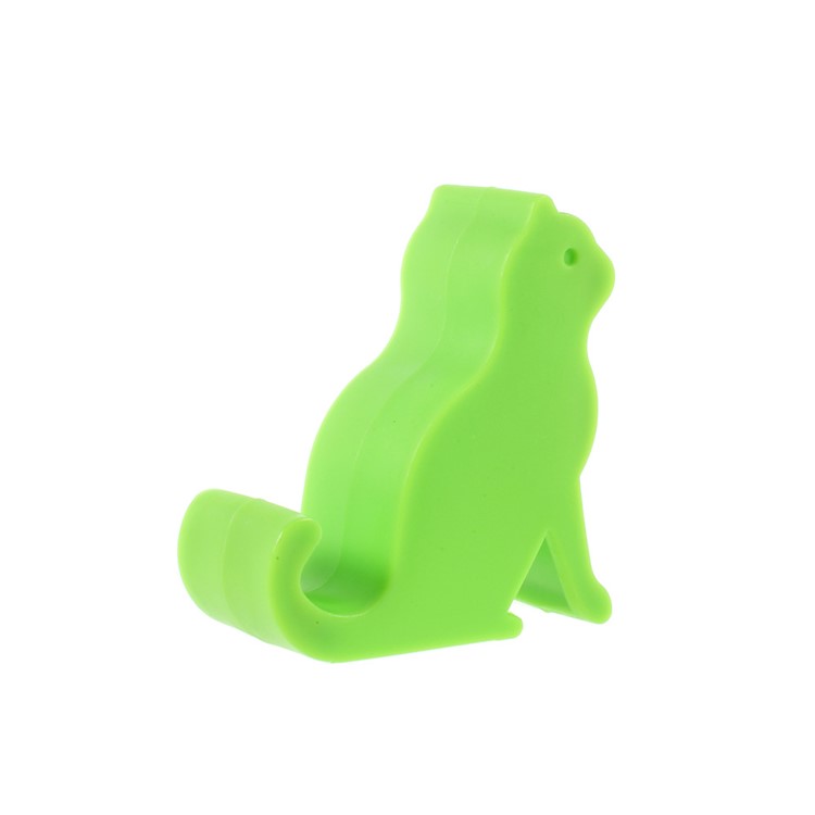 Universal Cat Pattern Plastic Desktop Holder Stand for iPhone Samsung Huawei-16