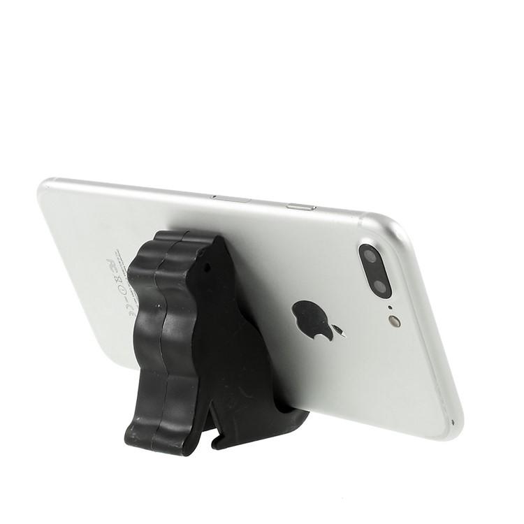 Universal Cat Pattern Plastic Desktop Holder Stand for iPhone Samsung Huawei-3