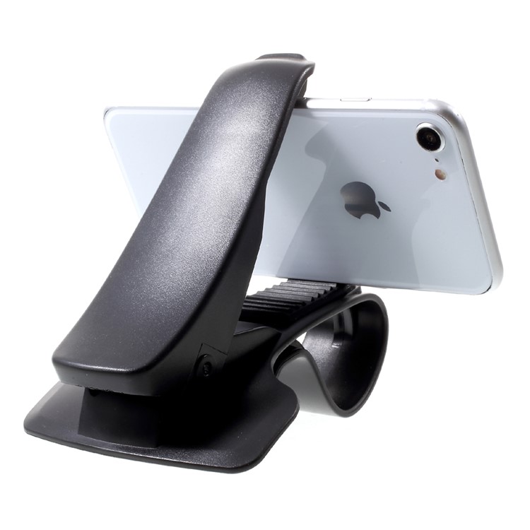 Universal Car Dashboard Flexible Phone Clip Holder Mount for iPhone X/8/8 Plus, Width under 9cm - Black-4
