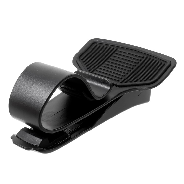 Universal Car Dashboard Flexible Phone Clip Holder Mount for iPhone X/8/8 Plus, Width under 9cm - Black-9
