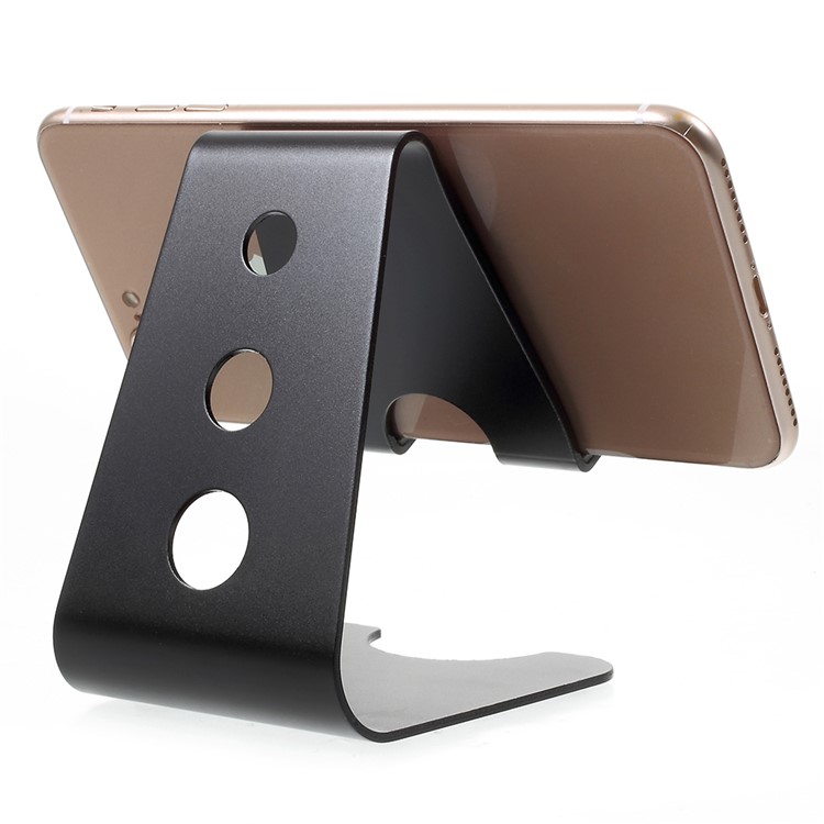 Universal Aluminum Alloy Mount for iPhone iPad etc. Smartphones and Tablets - Black-7