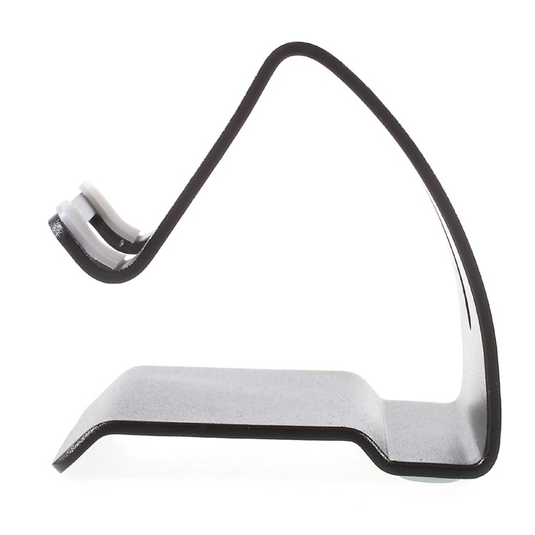 Universal Aluminum Alloy Desktop Mount Phone Bracket for iPhone Samsung Huawei - Black-3