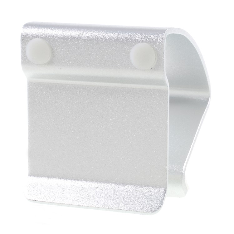 Universal Aluminum Alloy Mobile Phone Desktop Mount for iPhone Samsung Huawei - Silver Color-7